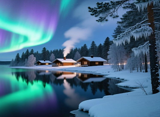 2026武汉到芬兰旅游-极光下的浪漫之旅-四国10日游