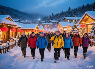 湖北到东北旅游线路|从“魔界”到“童话镇” 一场完美的冬日穿越