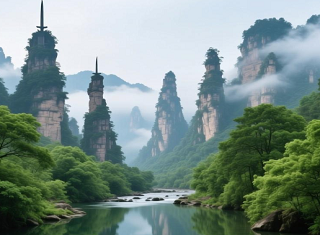 武汉到张家界旅游报价-好山好水我们在湖南等你-四日游