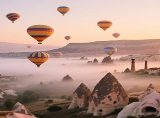 2026武汉到土耳其旅游-历史韵味和繁华景象-蓝色土耳其12日游