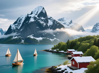 2026武汉到北欧旅游-简约而优雅 感受大自然的美好-八国15日游