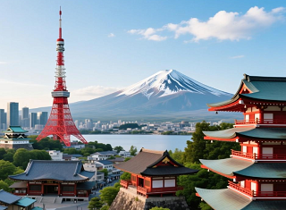 2026武汉到日本旅游 武汉到日本旅游报价 日本半自由行7日游