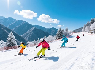 武汉到神农架旅游滑雪线路 神农架滑雪二日游[首滑不限时 赠送滑雪五件套]