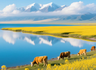 暑假武汉到青海旅游-湖泊、沙漠、七彩丹霞你想要的全都有-青甘8日游