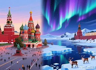 春节武汉到俄罗斯旅游价格|俄罗斯北极圈完美揭秘