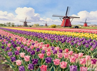 湖北到荷兰旅游团报价-从阿姆斯特丹到羊角村 荷兰文化深度体验