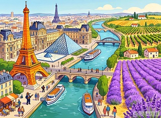 武汉到法国旅游 哪个旅行社的服务更专业|法国一地13天